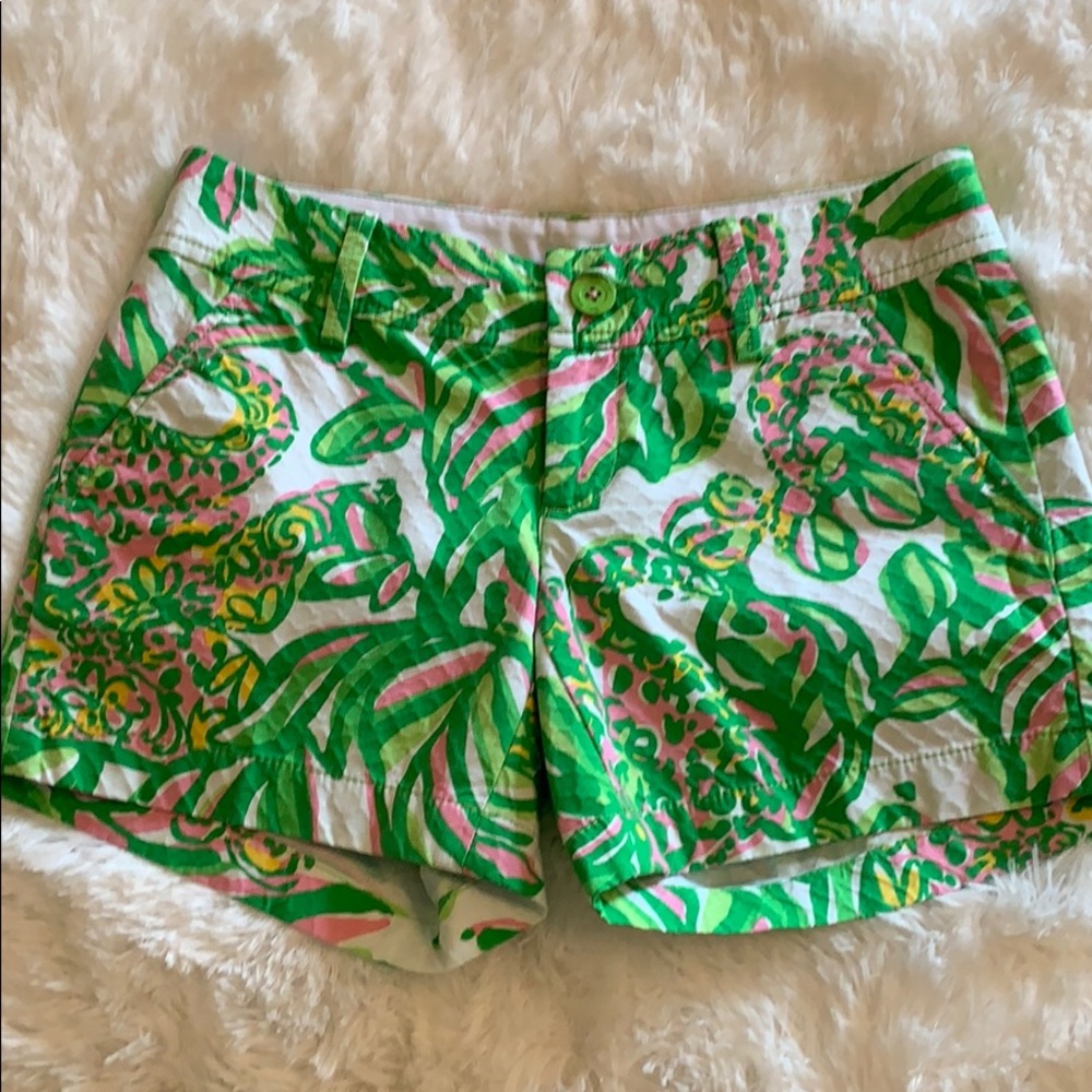 Lily Pulitzer Elephant Print Callahan Short